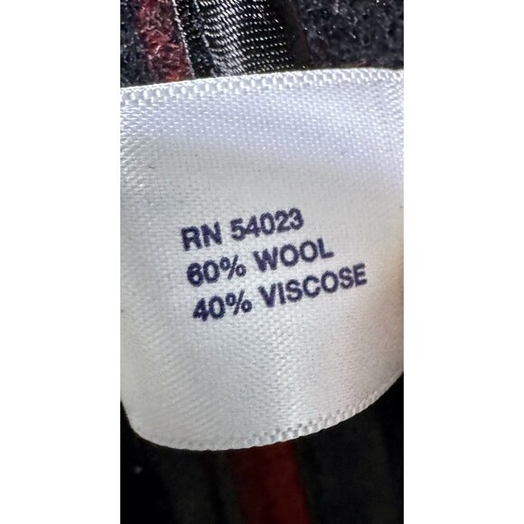 Gap Womens Red & Black Plaid Jacket Size S - Picture 3 of 4